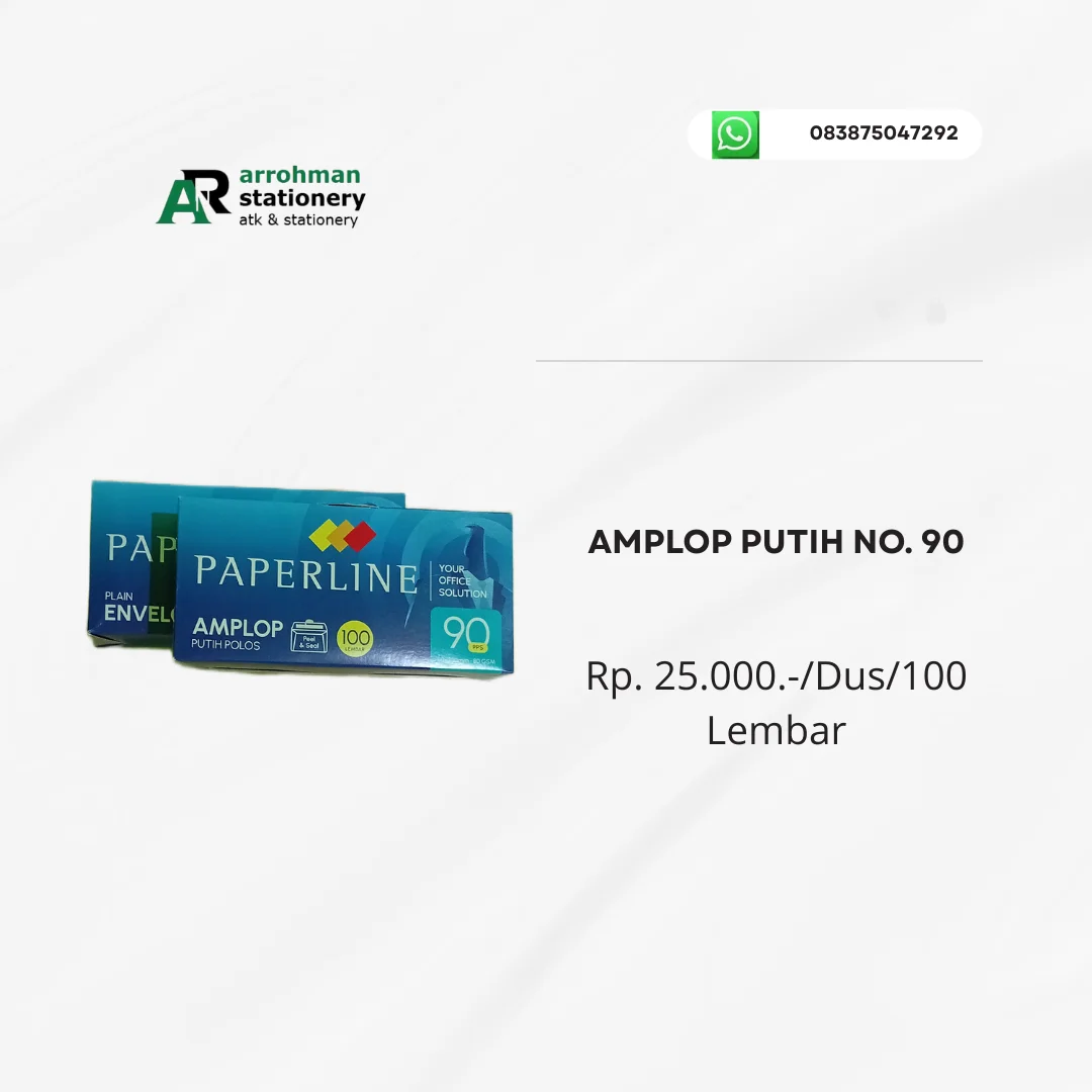 Paperline Amplop Putih No.90