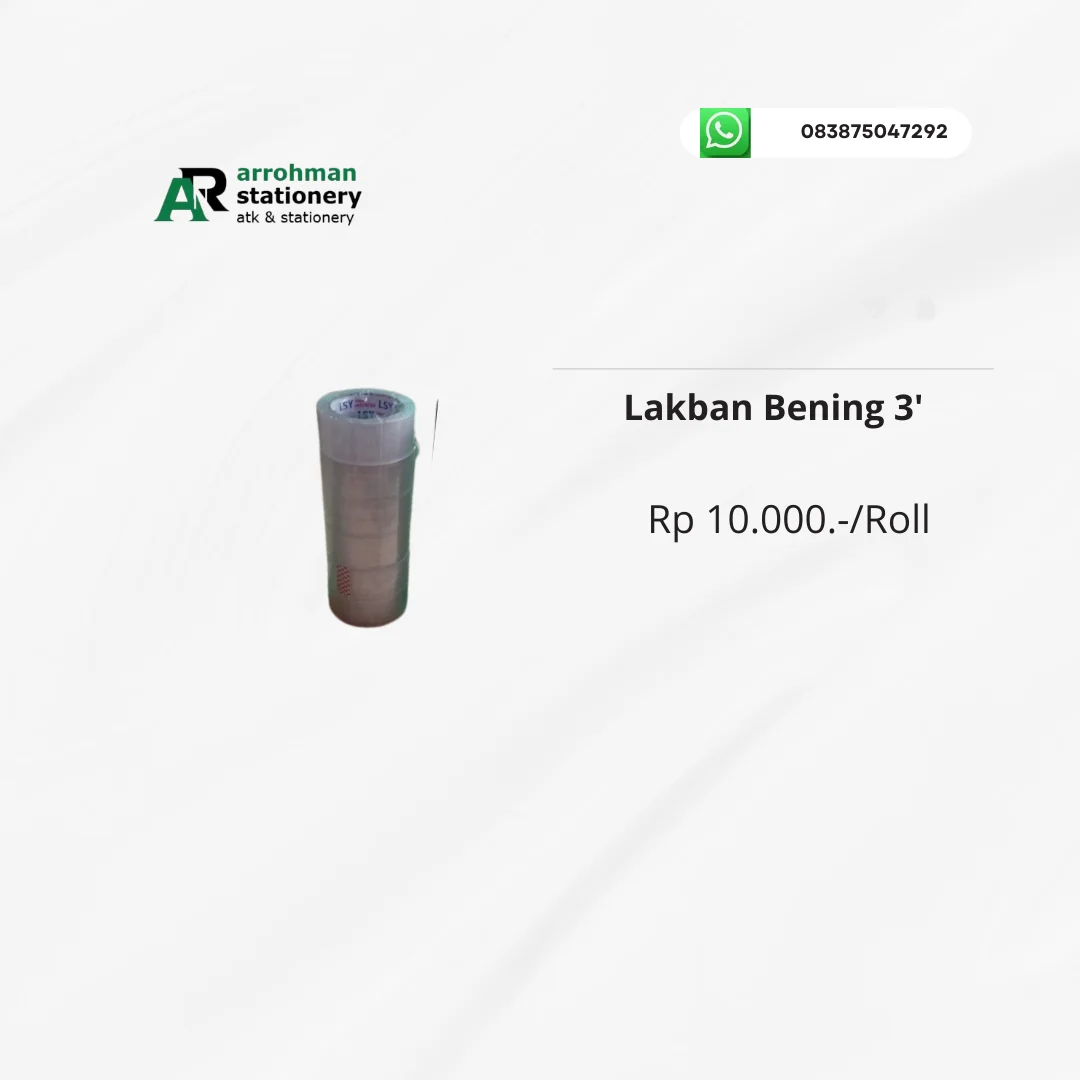 LAKBAN BENING 3'