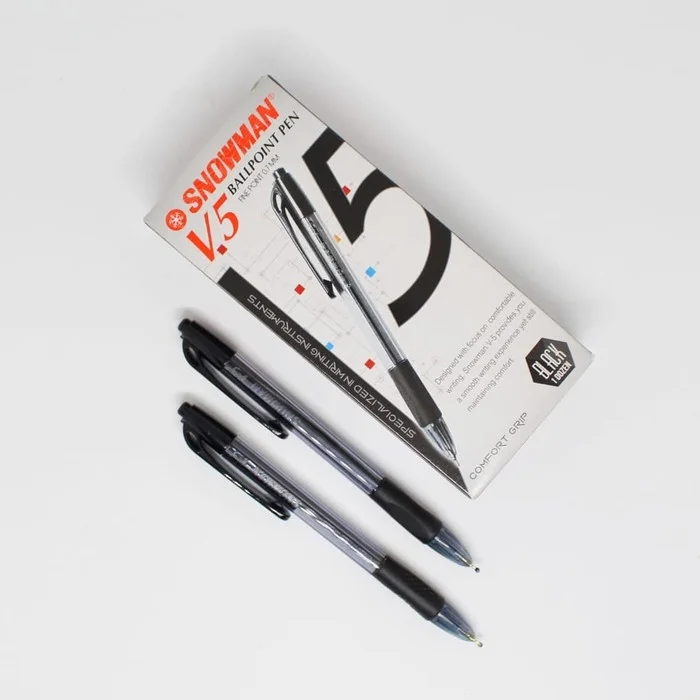Pulpen Ballpoint Snowman V-5