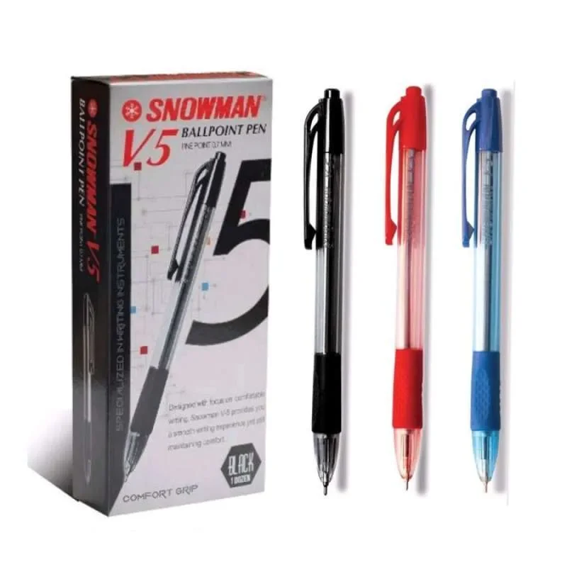 Pulpen Ballpoint Snowman V-5